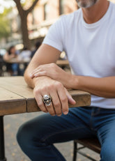 Joker Skull Gothic Ring for Men – Punk Biker Alloy Jewelry Unisex